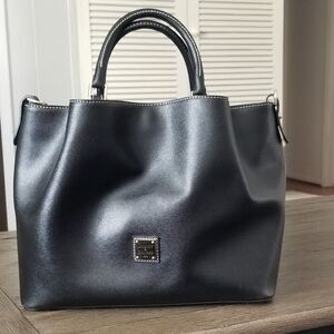 Elegant Black Tote Bag